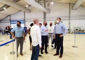 מתן כהנא בסיור בנתב"ג: "דין אוקראינה כדין כל מדינה בצבע שלה"