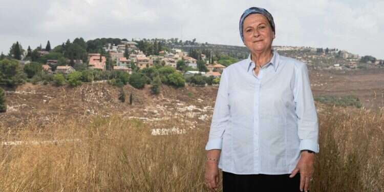 דניאלה וייס. צילום: שריה דיאמנט אחרי מבצע המאחזים ההמוני, תנועת נחלה מבטיחה: "רק התחלנו"