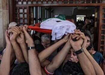 לווית מחבל, אילוסטרציה. צילום: EPA סף הכאב הגבוה של חמאס