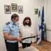 גאולה מלכא נשבעת אמונים למשטרת ישראל. צילום: דוברות המשטרה סגירת מעגל: אמה של הדס מלכא ז"ל התגייסה למשטרה