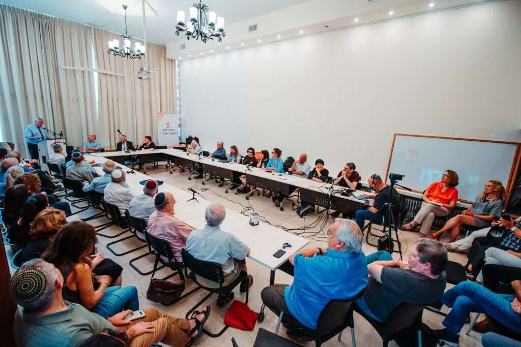 ישיבת חברי האקדמיה. צילום: באדיבות יח