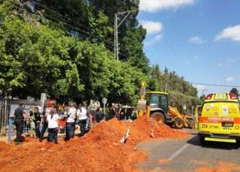 פועל נפגע מחפץ כבד ונהרג