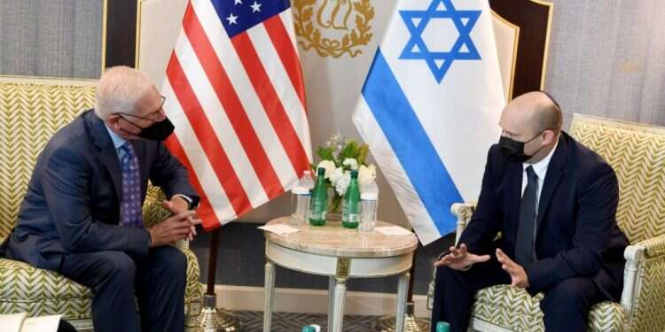 ראש הממשלה, נפתלי בנט, עם מנכ גורם מדיני: האמריקנים מבינים שחמאס הוא זה שנוהג באופן פרובוקטיבי