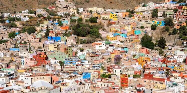 העיר גואנחואטו, מקסיקו, דרום אמריקה. צילום: שאטרסטוק