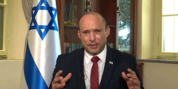 ראש הממשלה נפתלי בנט. צילום מסך מתוך עמוד הפייסבוק של נפתלי בנט נפתלי בנט: "עתיד החגים תלוי במספר המתחסנים"