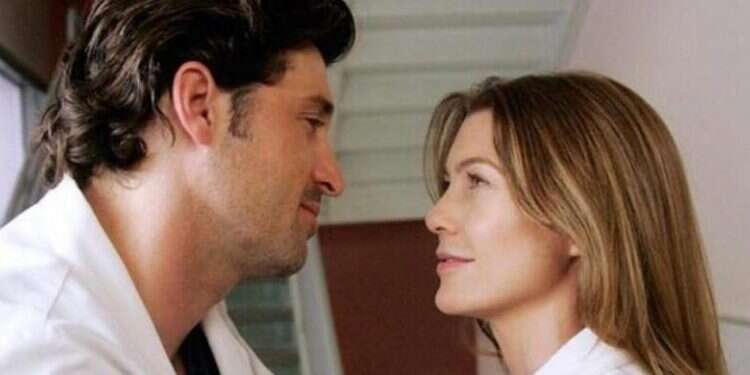 מרדית גריי ודרק שפרד. צילום מסך מחשבות זרות