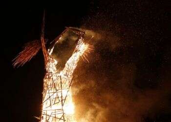 פסטיבל מידברן, שדה־בוקר 2015 צילום: גטי אימג'ס על מדבר ושמחה: מה בין חג הסוכות לפסטיבל ברנינג-מן