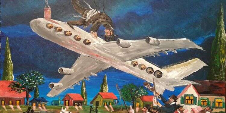 הופכים לחלק קטן מהכלל יחיאל אופנר, הנסיעה לרבי אז והיום. איור: יחיאל אופנר