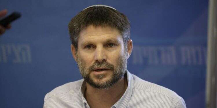 בצלאל סמוטריץ'. צילום: אוליבייה פיטוסי פלאש 90 בצלאל סמוטריץ' מאשים: "תהליך מדיני מסוכן שמחזיר אותנו לימי אוסלו"