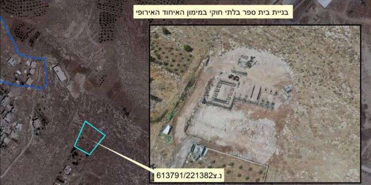 עתירה: המנהל האזרחי המציא נוהל שמונע הרס בנייה ערבית לא חוקית