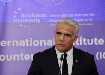 תוכנית חדשה? לפיד הציג את הצעתו להתמודדות עם עזה