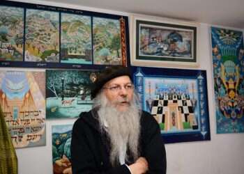 הצייר החסיד מקרית ארבע, ברוך נחשון הלך לעולמו