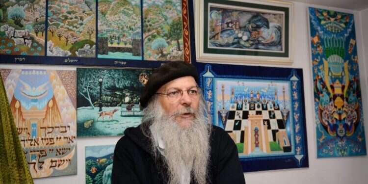 הצייר החסיד מקרית ארבע, ברוך נחשון הלך לעולמו