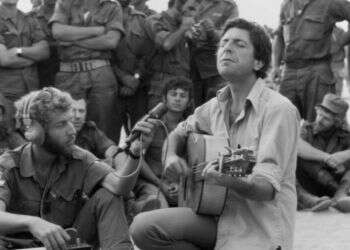 מי באש: כשלאונרד כהן הופיע בשדה הקרב של מלחמת יום הכיפורים