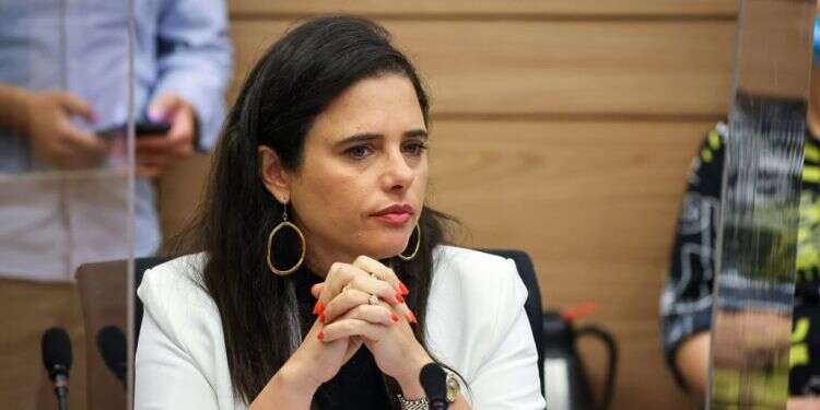 שקד בוועדת הכספים של הכנסת, בשבוע שעבר. צילום: נועם מושקוביץ, דוברות הכנסת מענק מוגדל ליו"ש ולבקעה: 140 מיליון שקלים