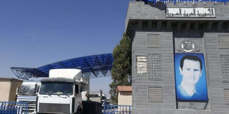 אחרי סגר הקורונה ומלחמת האזרחים: גבול סוריה־ירדן נפתח למסחר