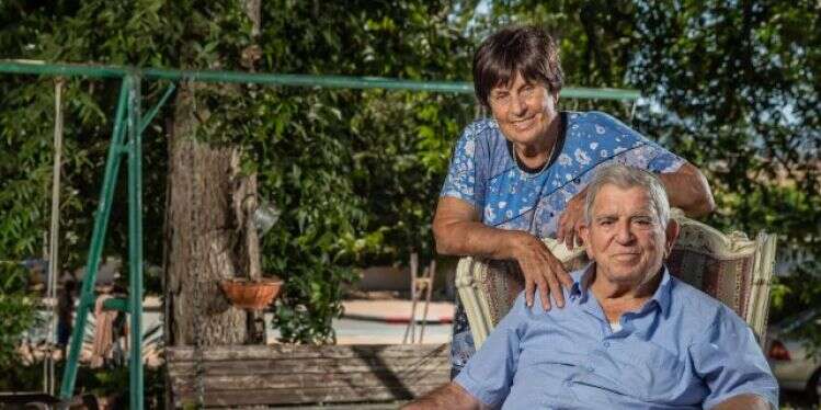 משה ומרים שאול. צילום: ברוך גרינברג