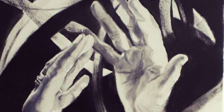 מרים סטיווי, שמן על בד, 2021