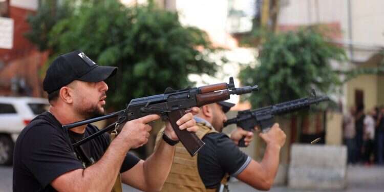 קרבות רחוב בלב ביירות