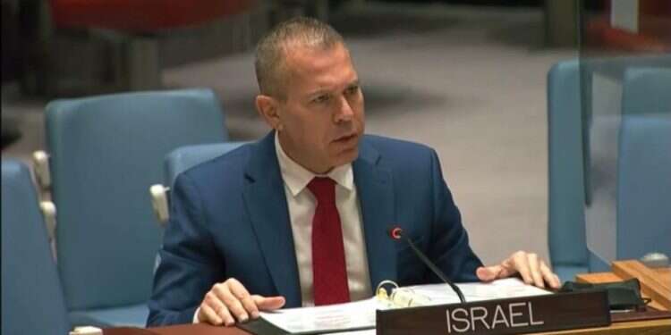 גלעד ארדן באו גלעד ארדן באו"ם: "האיום האמיתי על הביטחון העולמי מתקדם במהירות"