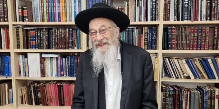 הרב צבי טאו. צילום: דוברות מפלגת נעם הרב טאו: "הממשל פועל באופן מאורגן להפרדת הדת מהמדינה"