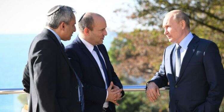 פגישת בנט-פוטין: דיונים על התקיפות בסוריה. "סיכומים טובים ויציבים"