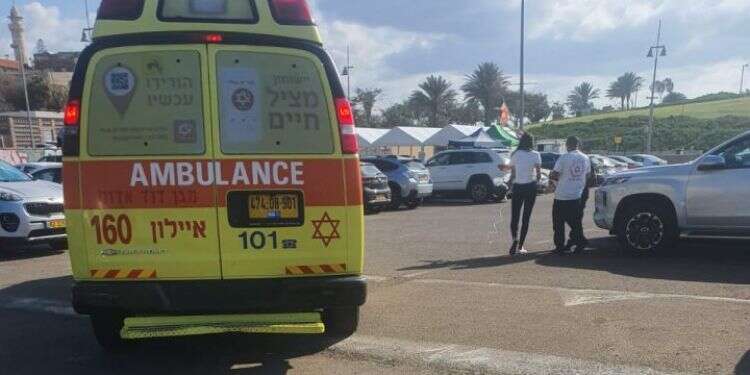 זירת האירוע. צילום: מד שוב רצח בחברה הערבית: "מלך השוק" נורה ביפו