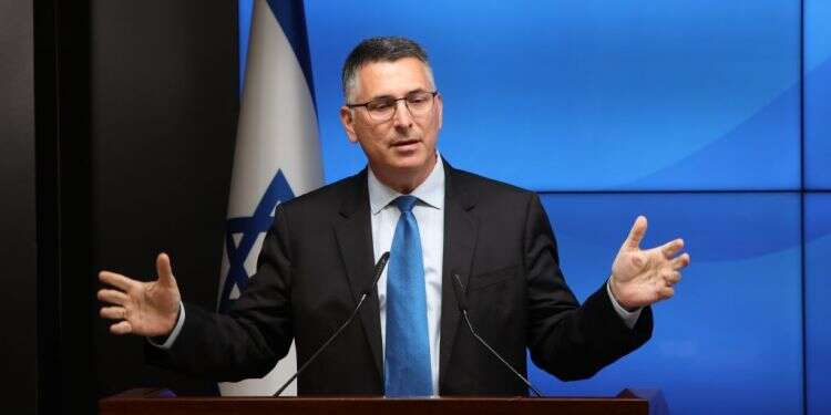 געדון סער. צילום: עמית שאבי נתניהו לא יוכל להרכיב ממשלה? סער הגיש הצעה לתיקון חוק יסוד