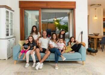 משפחת איטח. צילום: שריה דיאמנט