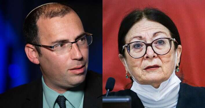 אסתר חיות ושמחה רוטמן. צילומים: אורן בן חקון, שריה דיאמנט