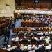 מליאת הכנסת. צילום: דוברות הכנסת, נועם מושקוביץ הצעת חוק התקציב לשנת 2021 אושרה בקריאה שלישית