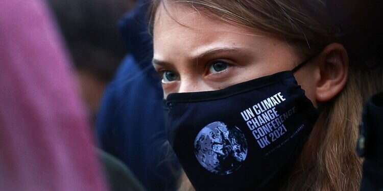 גרטה תונברג. צילום: AFP גרטה תונברג: ועידת האקלים היא כישלון