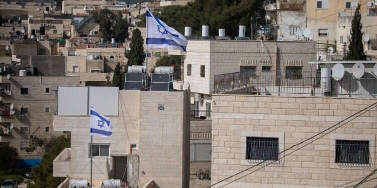 התיישבות יהודית במזרח ירושלים. צילום: יונתן זינדל, פלאש 90