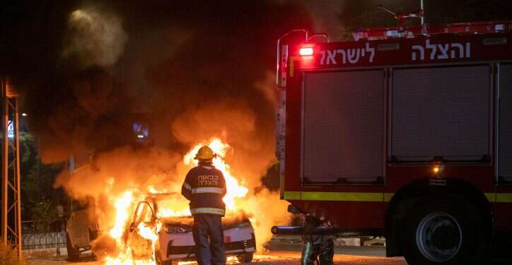 נזקי הפרעות בלוד, מאי 2021. צילום: יוסי אלוני/פלאש90 חופש גדול: נאשמים בפרעות שומר החומות בלוד שוחררו ממעצר