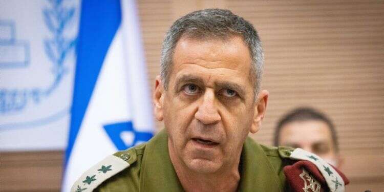 הרמטכ מזרח תיכון חדש: הרמטכ"ל אביב כוכבי בוועדת חוץ וביטחון