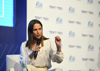 יעל אודם בוועידת החינוך של מקור ראשון. צילום: שריה דיאמנט "הבעיה של מערכת החינוך היא שיש אחריות ואין סמכות"