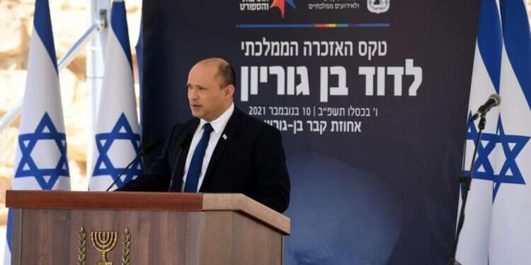 ראש הממשלה נפתלי בנט: "אין מלחמה, אין התנתקות, על מה כל הדרמה?"