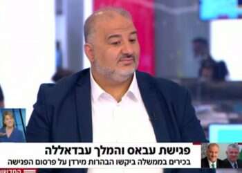 על מה בדיוק דיברו עבאס והמלך עבדאללה? אל תשאלו שאלות קשות