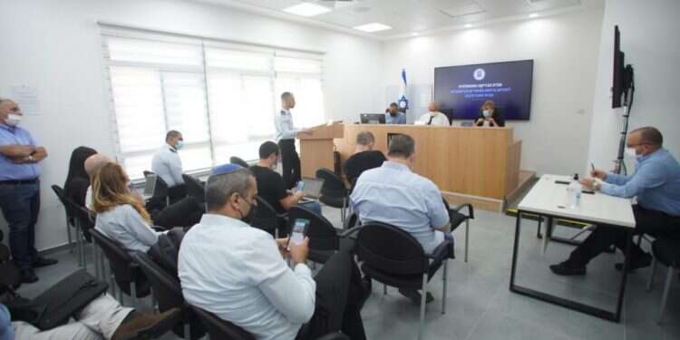 פתיחת דיוני הוועדה לבדיקת אירוע בריחת המחבלים מכלא גלבוע. צילום: לע בריחת המחבלים: ועדת הבדיקה החלה בדיונים