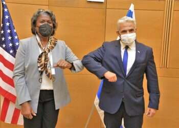 לפיד: "שגרירת ארה"ב לאו"ם היא ידידת אמת של ישראל"