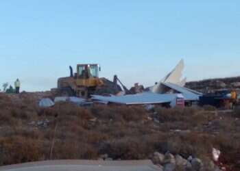 הרס מבנים בגאולת ציון בפעם השנייה בשבוע: הרס מבנים בגבעות גאולת ציון ורמת מגרון