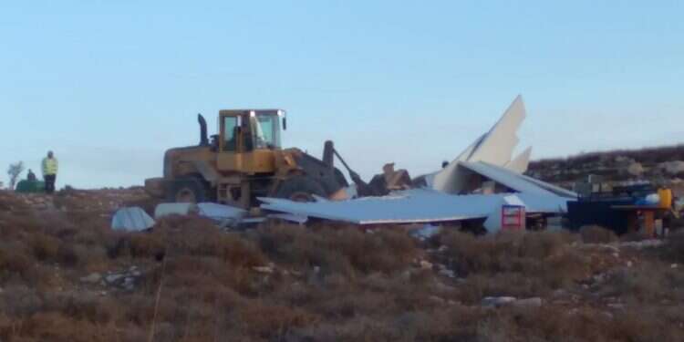 בפעם השנייה בשבוע: הרס מבנים בגבעות גאולת ציון ורמת מגרון