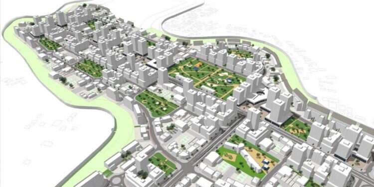 הדמיות לתכנית עטרות. קרדיט: אדריכל יובל קדמון עיריית ירושלים אישרה: שכונה חדשה תוקם בעטרות