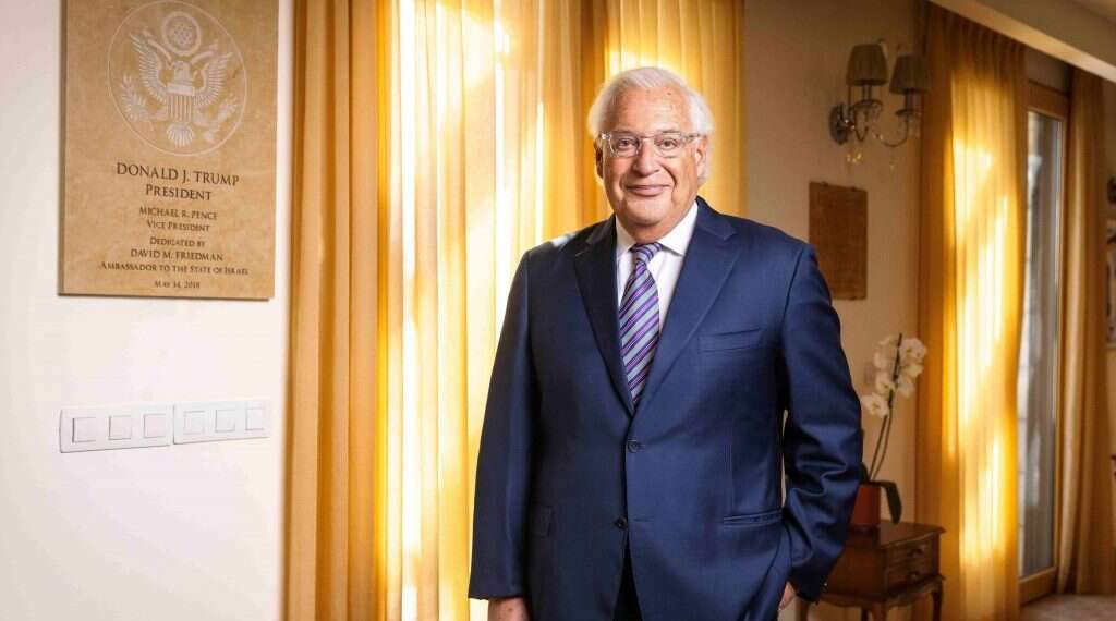 דיוויד פרידמן. צילום: אוליבייה פיטוסי, פלאש 90