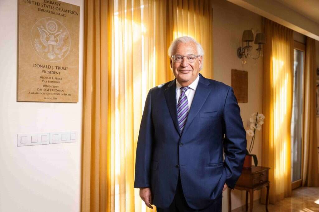 דיוויד פרידמן. צילום: אוליבייה פיטוסי, פלאש 90