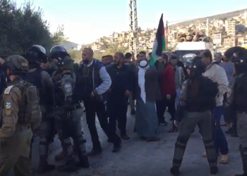 תושבי בנימין יצאו לכפר לובן במחאה על טרור האבנים