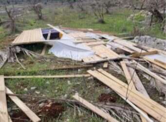 בעקבות פסיקת בג"ץ: הרס בגבעה הסמוכה ליישוב כפר תפוח
