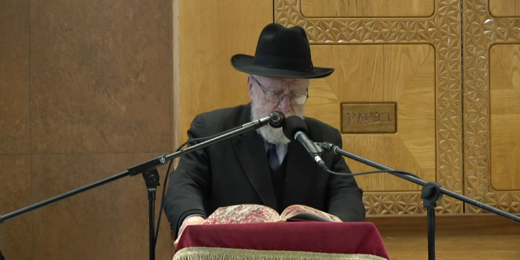 צפו: הלווייתו של הרב אליעזר ולדמן ז"ל