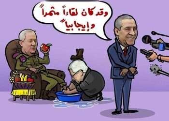 "סכין באינתיפאדה בגדה המערבית": הפלסטינים מגיבים לפגישת גנץ-אבו מאזן