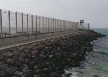 בתום שלוש וחצי שנים: הושלמה בניית המכשול סביב רצועת עזה